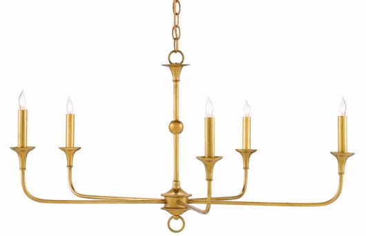 Picture of NOTTAWAY GOLD SMALL CHANDELIER