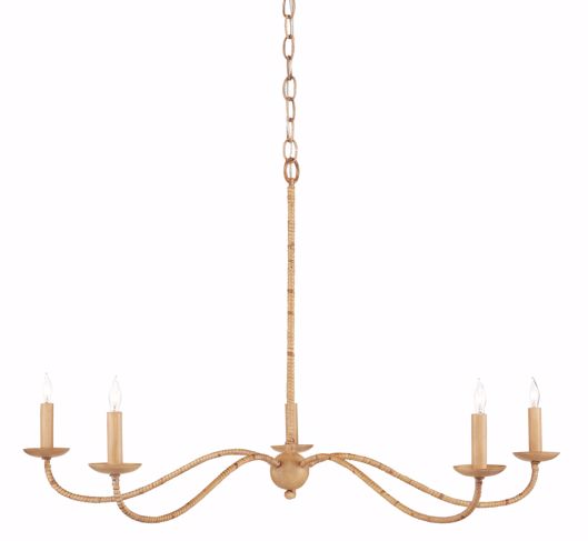 Picture of SAXON RATTAN SMALL CHANDELIER