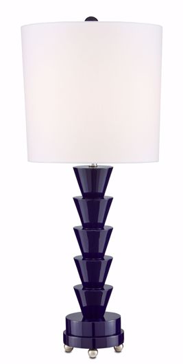 Picture of CULTURE BLUE TABLE LAMP