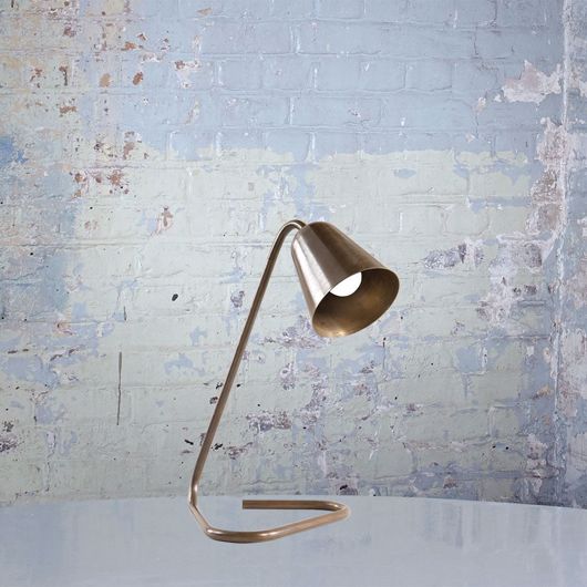 Picture of FLIP TABLE LAMP, AGED BRASS