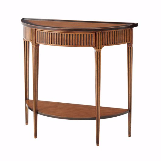 Picture of THE PROVINCIAL BOWED CONSOLE TABLE