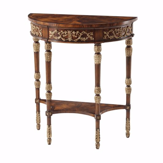 Picture of BEAUTY OF LEAVES ACCENT CONSOLE TABLE