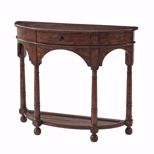 Picture of THE BOWFRONT COUNTRY CONSOLE TABLE