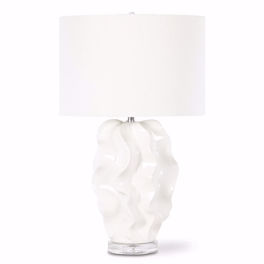 Picture of WHITE SANDS CERAMIC TABLE LAMP