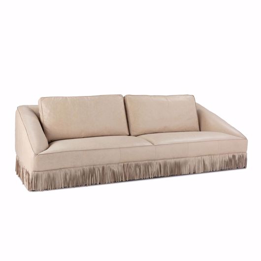 Picture of MODERNO LEATHER SOFA (CAPPUCCINO)