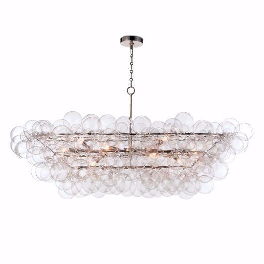 Picture of BUBBLES CHANDELIER LINEAR (CLEAR)