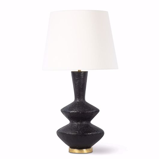 Picture of POE METAL TABLE LAMP (BLACK)