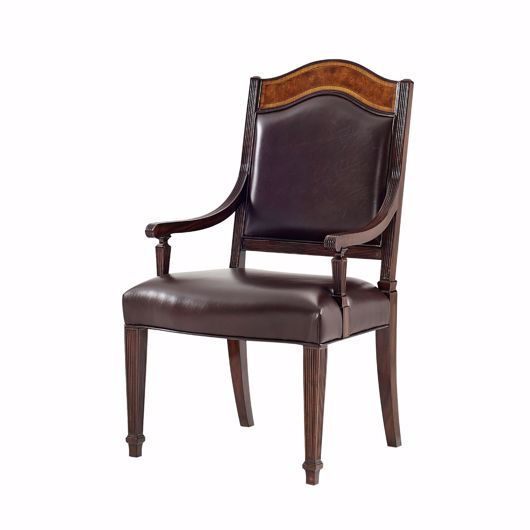 Picture of SHERATON'S SATINWOOD ARMCHAIR