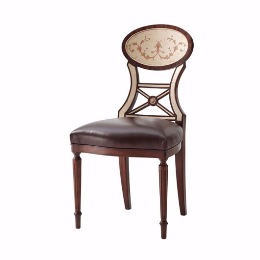 Picture of EGLOMISE SIDE CHAIR