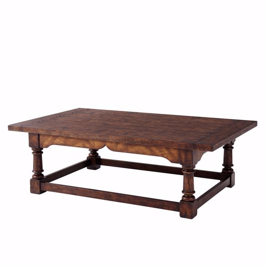 Picture of VICTORY OAK COCKTAIL TABLE