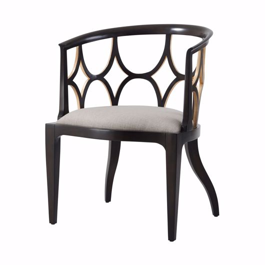 Picture of EBONISED CONNAUGHT ACCENT CHAIR