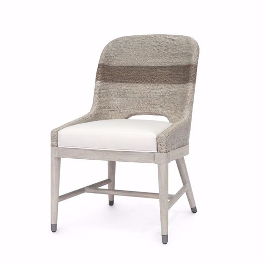 Picture of FRITZ ROPE SIDE CHAIR FOG WHITE