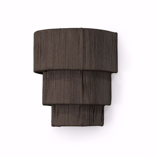 Picture of EVERLY 3 TIERED SCONCE, ESPRESSO