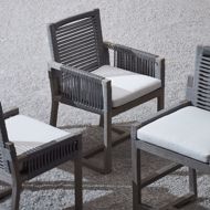Picture of SAN MARTIN OUTDOOR ARM CHAIR GREY