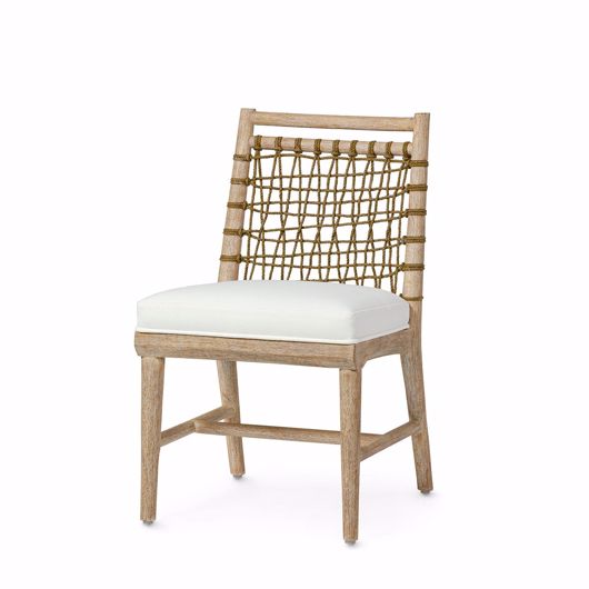 Picture of PRATT SIDE CHAIR CERUSED WHITE
