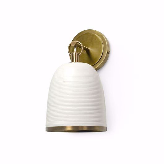 Picture of RIVOLI LEATHER SCONCE
