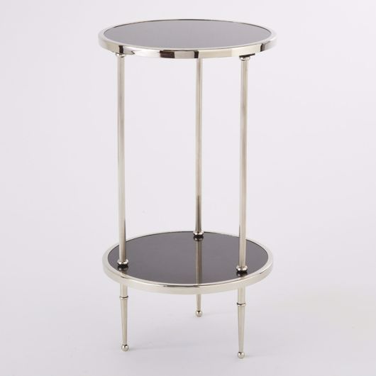 Picture of PETITE 2 TIERED TABLE-NICKEL