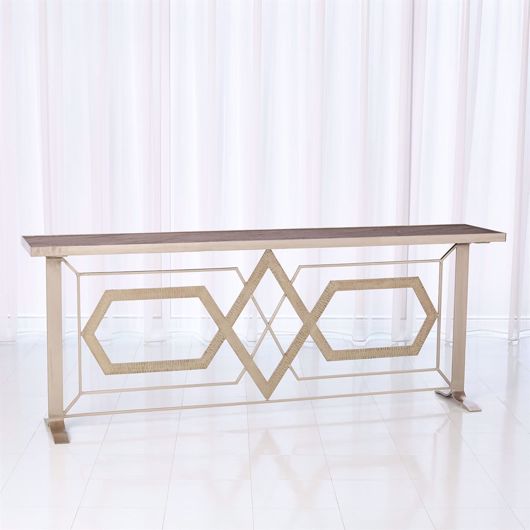 Picture of UMAID PALACE CONSOLE-NICKEL