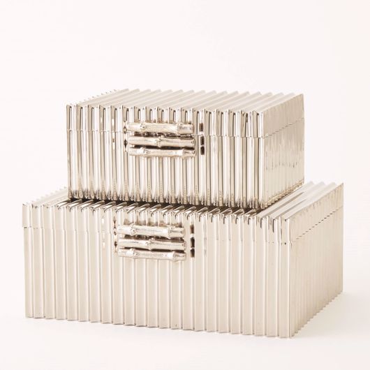 Picture of CORRUGATED BAMBOO BOX-NICKEL