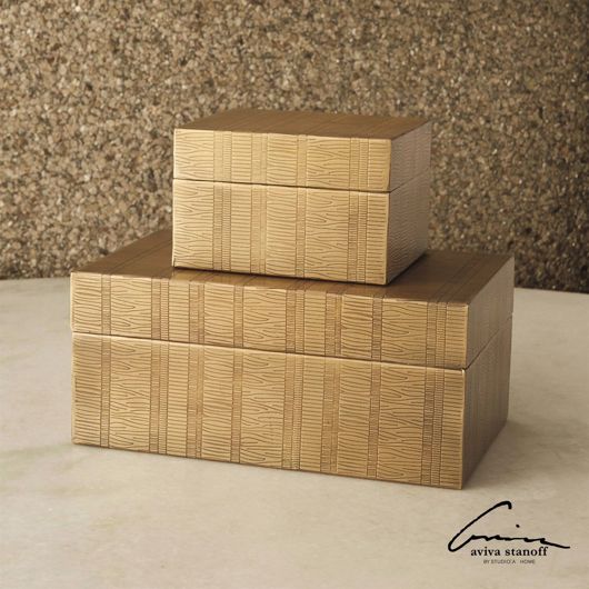 Picture of KOKORO ETCHED BOXES-BRASS