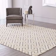 Picture of TESSELLATING RUG-IVORY/GREY