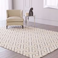 Picture of TESSELLATING RUG-IVORY/GREY