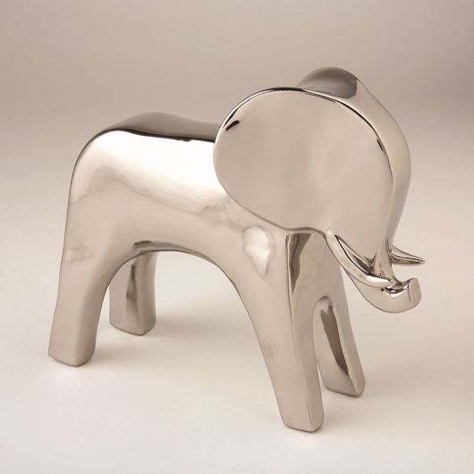 Picture of ELEPHANT-BRIGHT SILVER