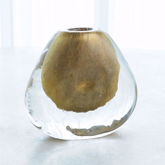 Picture of CONICAL VASE-GOLD