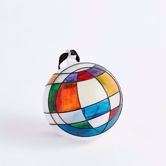 Picture of GLOBAL VIEW LOGO ORNAMENT