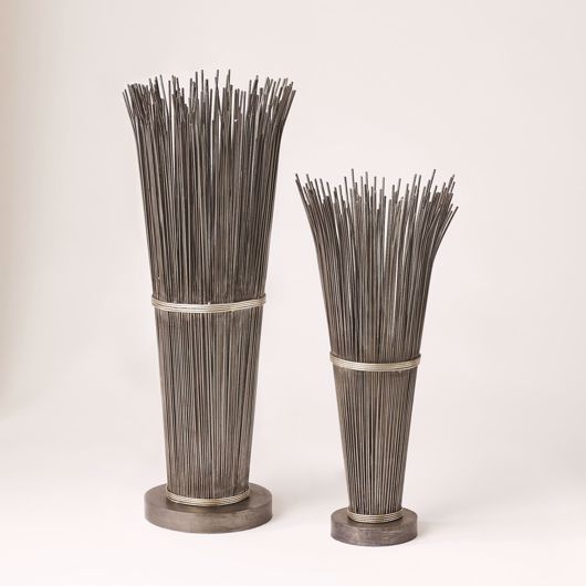 Picture of WIRE VASES-NATURAL IRON