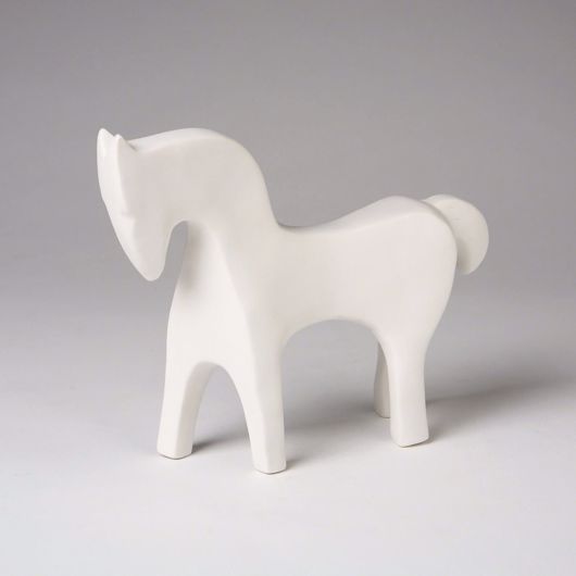 Picture of HORSE-MATTE WHITE