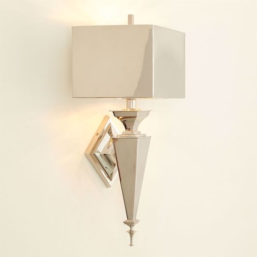Picture of DIAMOND SCONCE-NICKEL