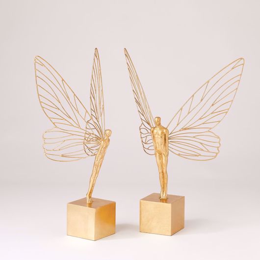 Picture of WINGED MAN AND WOMAN-GOLD