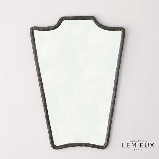 Picture of BOUCLIER CAST METAL WALL MIRROR
