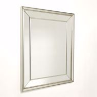 Picture of BEVEL ON BEVEL MIRROR-SILVER LEAF