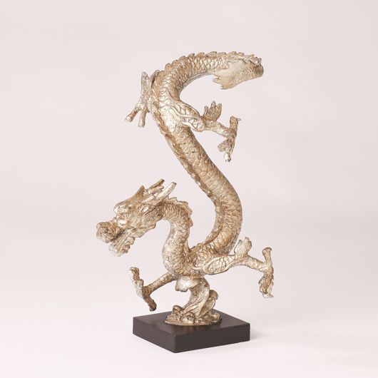 Picture of STANDING DRAGON-SILVER LEAF