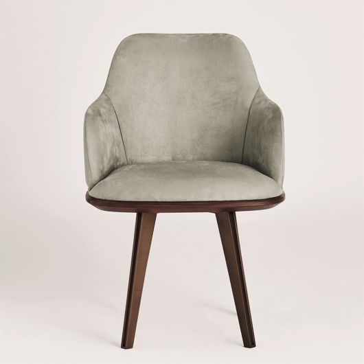 Picture of SWIVEL DINING CHAIR-BRONZE