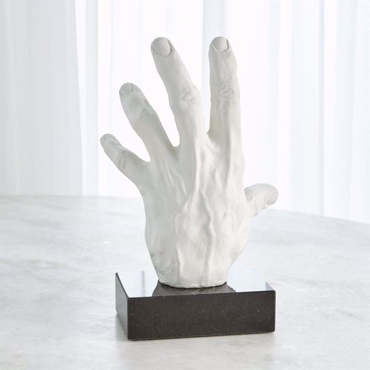 Picture of HAND OPEN-MATTE WHITE