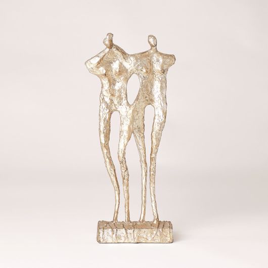 Picture of COUPLE-SILVER LEAF