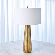 Picture of CHASED ROUND TABLE LAMP-ANTIQUE BRASS