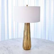 Picture of CHASED ROUND TABLE LAMP-ANTIQUE BRASS