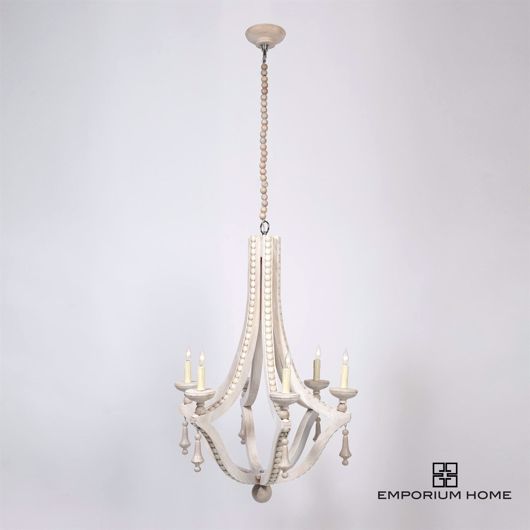 Picture of CABOCHON CHANDELIER-CREAM