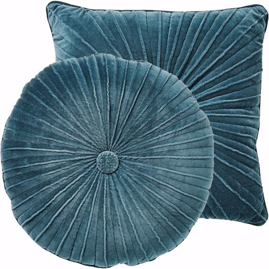 Picture of VAN DYKE PILLOWS - TEAL