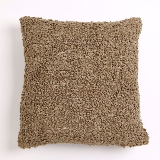 Picture of TEXTURED BOUCLE PILLOW-OLIVE