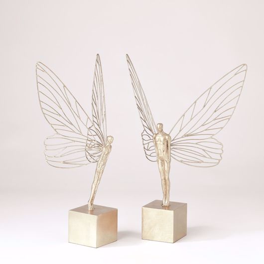 Picture of WINGED MAN AND WOMAN-SILVER
