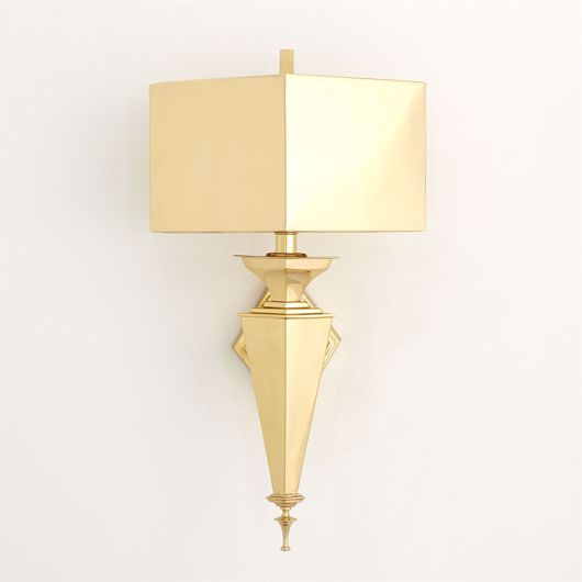Picture of DIAMOND SCONCE-BRASS