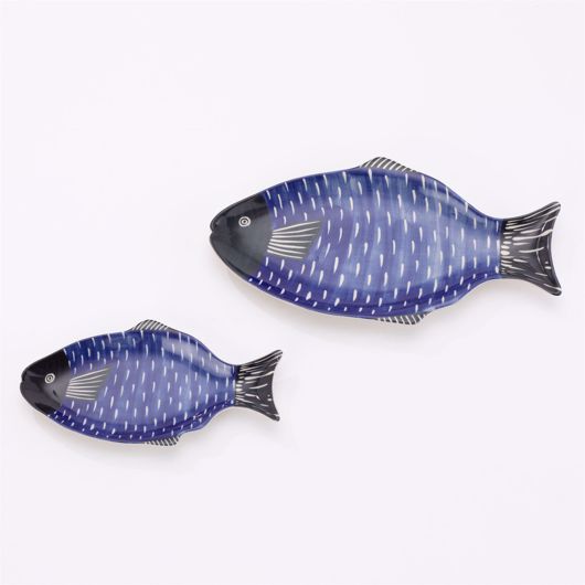 Picture of TROPICAL CERAMIC FISH PLATE