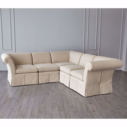 Picture of SLIPPER SECTIONAL-FLAX