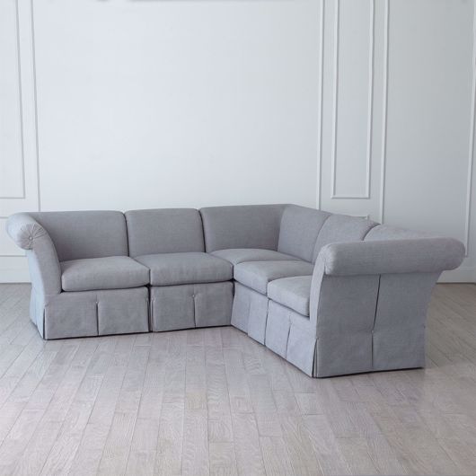 Picture of SLIPPER SECTIONAL-HEATHER GREY