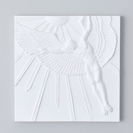 Picture of WINGED PLASTER WALL PANEL